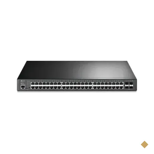 Switch Gerenciável De 52p Gigabit Jetstream L2+ 48p Poe+ E 4 Slots Sfp Tp-link…