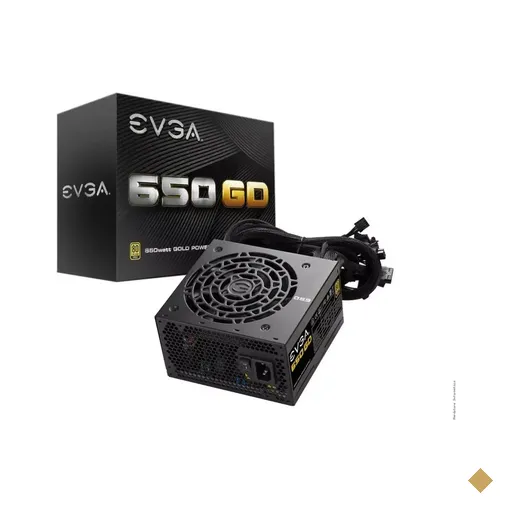 Fonte EVGA 650W GD Series ATX12V 100-GD-0650-V0 80 PLUS Gold