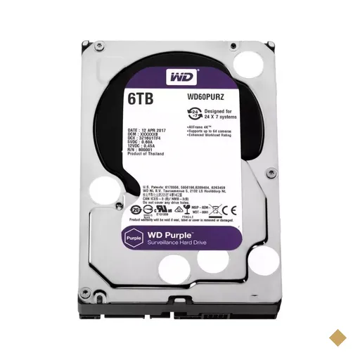 Western Digital Purple Series 6TB 5400RPM 64MB SATA 6.0Gb/s WD60PURZ