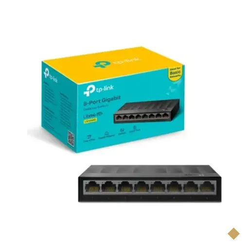 Switch TP-Link, 8 portas – LS1008G
