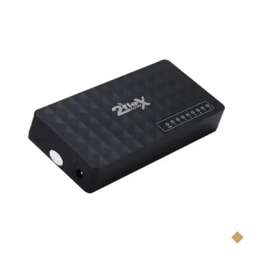 Switch 8 Portas 2f-n1008n 10/100 2mb Plug And Play Preto - 2flex