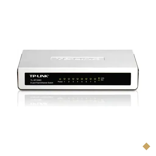 Switch 8 Portas, Tp-link, Tl-sf1008d 10/100