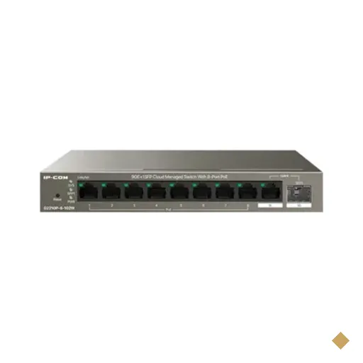 Switch Ip-com G2210p-8-102w Gigabit 8 Portas Poe 9ge+1sfp Gerenciável Em…