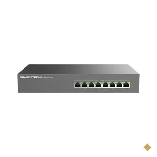 Switch 8 Portas Gigabit Poe Gwn7701pa Grandstream Rj45