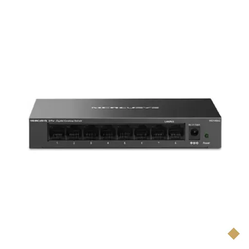 Switch Mercusys Ms108gs 8 Portas Gigabit 10/100/1000mbps Case Metal