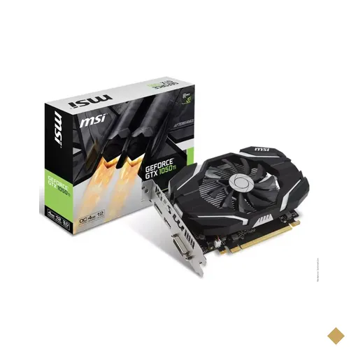 Placa de Vídeo MSI GeForce GTX 1050Ti 4GB GDDR5 128-bit PCI-E 3.0 x16
