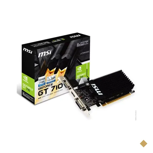 Placa de Vídeo MSI GeForce GT 710 2GB DDR3 64-bit PCI-E 2.0 x16 
