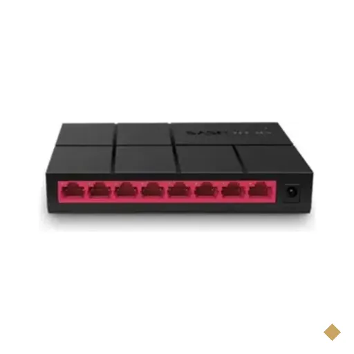 Switch Mercusys Ms108g 8 Portas Gigabit 10/100/1000mbps