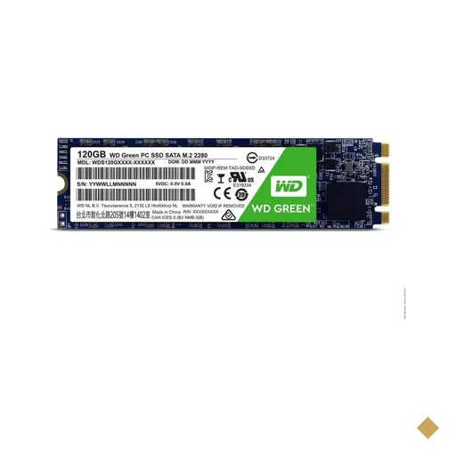 SSD Western Digital Green 120GB M.2 2280 WDS120G1G0B