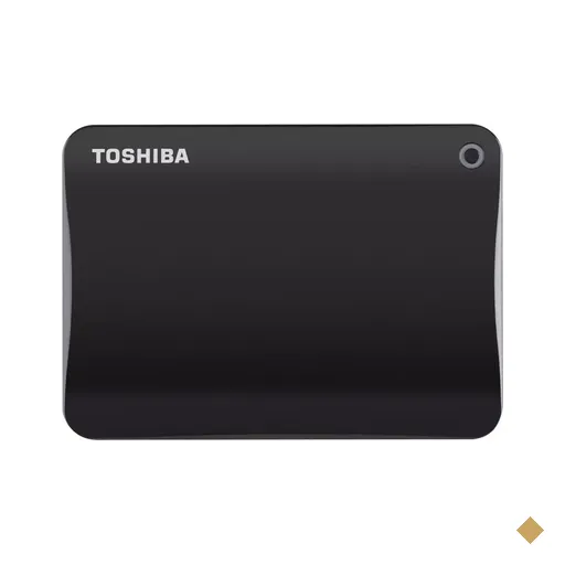 Toshiba Canvio Connect II Portátil Externo 1TB USB 3.0 Preto