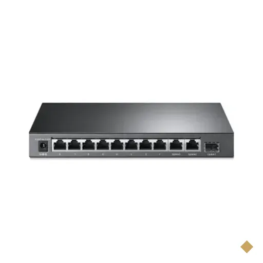 Switch Tp-link Tl-sl1311mp 8 Portas 10/100mbps 3 Gigabit Poe+ 802.3af/at…
