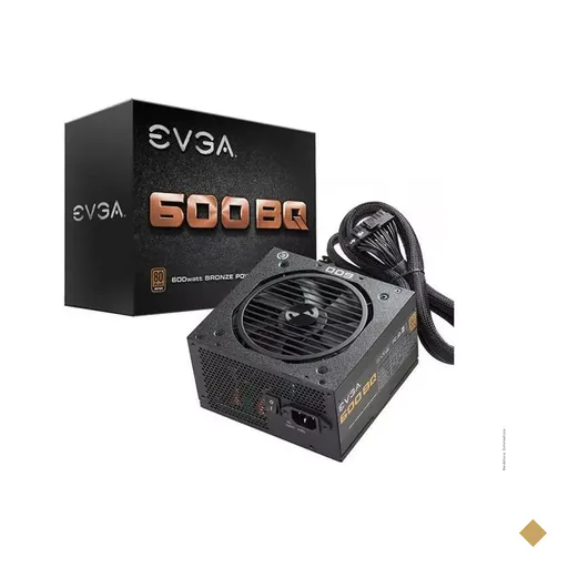 Fonte EVGA 600W BQ Series ATX12V 110-BQ-0600-K1 80 PLUS Bronze