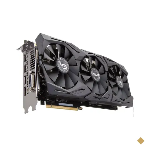 Placa de Vídeo ASUS GeForce GTX 1070Ti ROG Strix 8GB GDDR5 256-bit PCI Express…