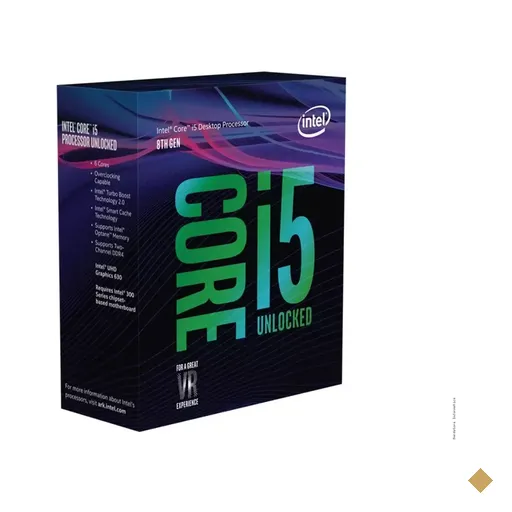 Processador Intel Core i5-8600K 3.6GHz (4.3GHz Turbo, LGA 1151, 9MB Cache…