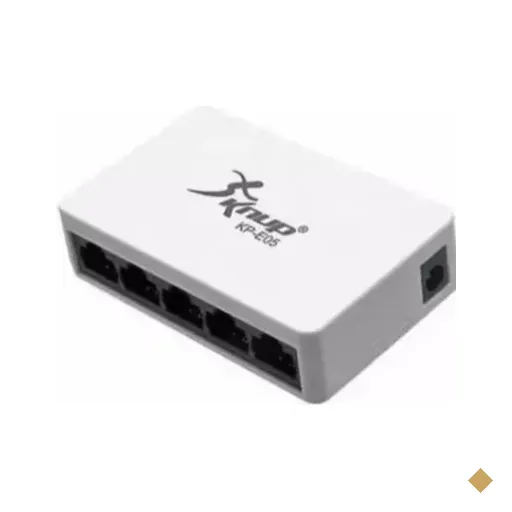 Switch 5 Portas 10/100mbps Kp-e05a