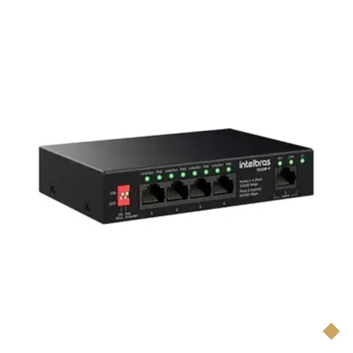 Switch Intelbras S1105f-p, 5p Gigabit Ethernet - 4760118