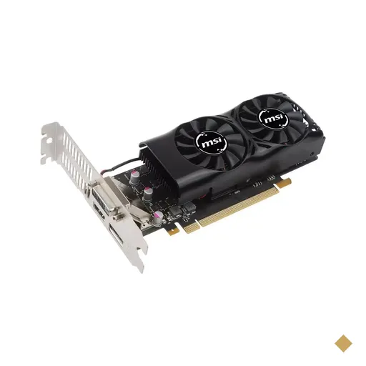 Placa de Vídeo MSI GeForce GTX 1050Ti Low Profile 4GB GDDR5 128-bit PCI-E 3.0…