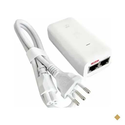 Fonte Poe Unifi Ubiquiti 48v 0,32a 15w Gigabit - U-poe-af