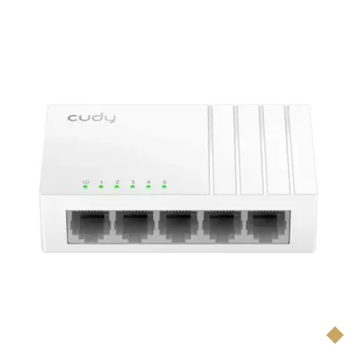 Switch Gigabit 5 Portas Cudy Gs105u 10/100/1000mbps Usb-c