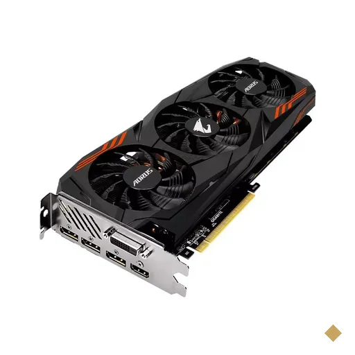 Placa de Vídeo  Gigabyte GeForce GTX 1070Ti Aorus 8GB GDDR5 256-bit PCI…