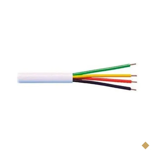 Cabo Condutti Cci 2 Pares, 4 Vias, 24awg, Estanhado 50 Sn, Branco - Cx 100m