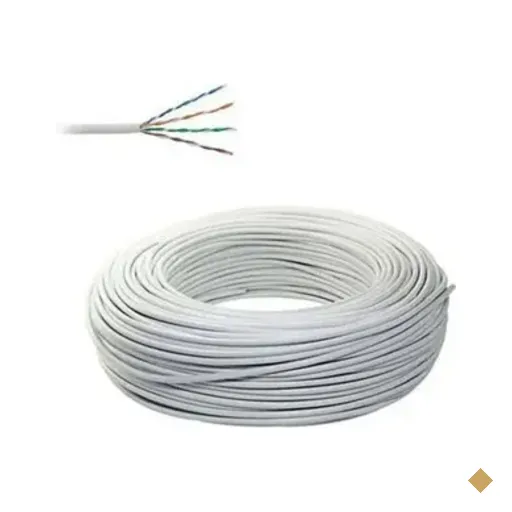 Cabo De Rede Condutti Cmx, P/ CFTV UTP, Cx 300m, Par Trancado 4 Pares, Branco