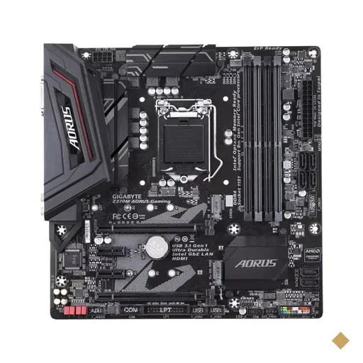 Placa Mãe Gigabyte Z370M AORUS Gaming (LGA 1151) Intel Z370