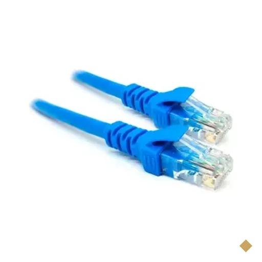 Cabo De Rede Patch Cord Cat6 X-cell, Utp Cca/cftv 23awg, Rj45, 3m, Azul -…