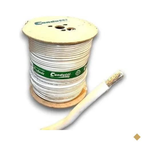 Cabo Coaxial Rg 6 90% Bobina 300mt - Condutti 1/2/3