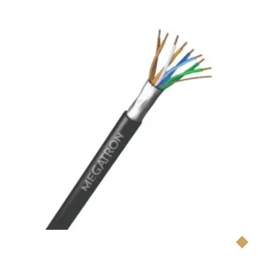 Cabo De Rede Lan Megacabos 4p X 24awg Blindado