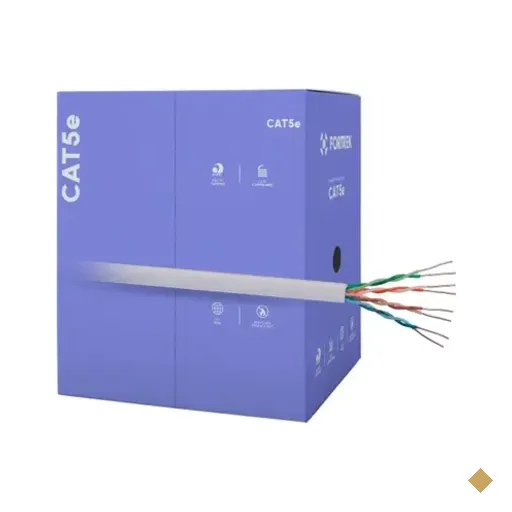 Cabo De Rede Cat5e 305m Fortrek Fk500c, Cmx, Cinza