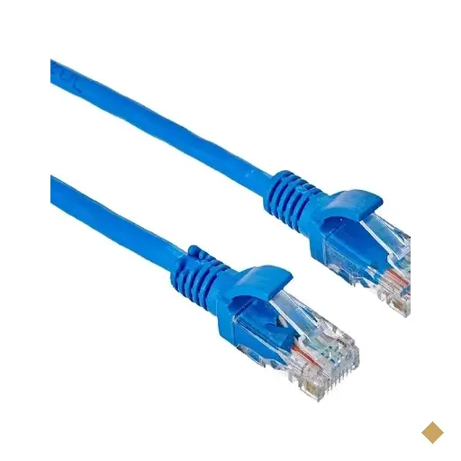 Cabo Patch Info - Patch Cord Cat5e Utp - 5m - Azul