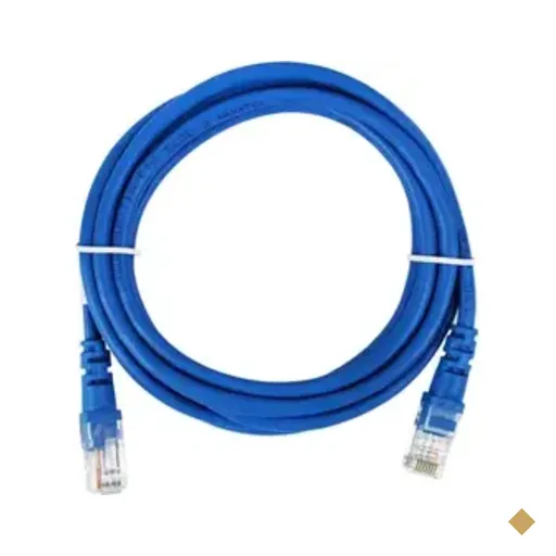 Patch Cord Seccon Cat5e 2.5 Mt Azul Homologado Anatel - Cy-5128-cat5e-2.5m-bl