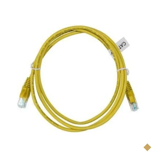 Patch Cord Seccon Cat5 1.5mt Amarelo Anatel