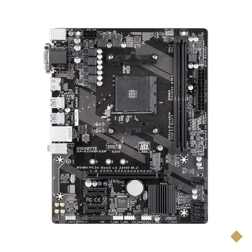 Placa Mãe Gigabyte GA-A320M-S2H M.2 (Socket AM4/AMD A320)