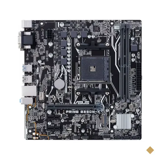 Placa Mãe ASUS Prime B350M-K (Socket AM4) AMD B350