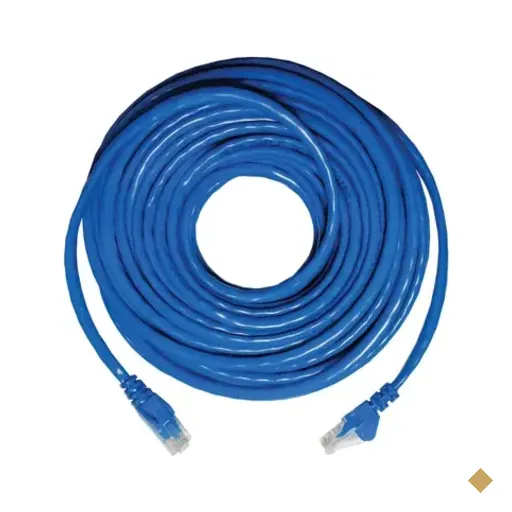 Patch Cord 20mt Cat5 Seccon Azul - Cy-pc20.0m-5-bl
