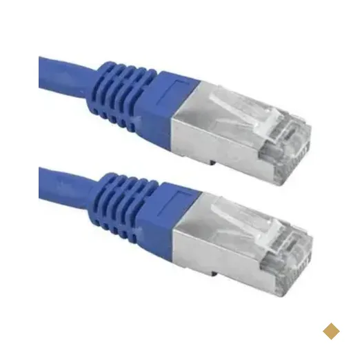Cabo De Rede FTP, Chip Sce Patch Cord Rj45 Cat 5e, Blindado, 10M, Azul -…