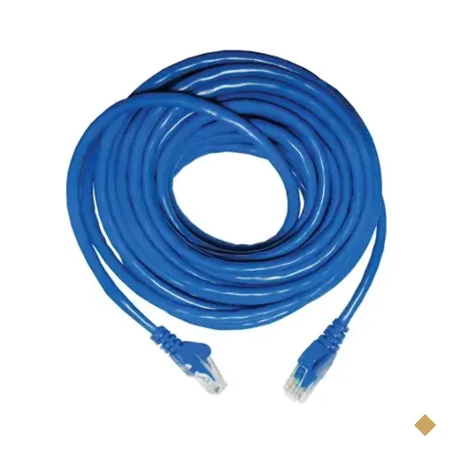 Cabo de Rede Seccon Patch Cord, CAT5E, UTP, 26AWG, 10M, Azul
