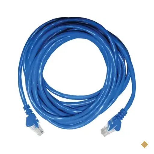 Cabo de Rede Seccon Patch Cord, CAT5E, UTP, 26AWG, 5M, Azul