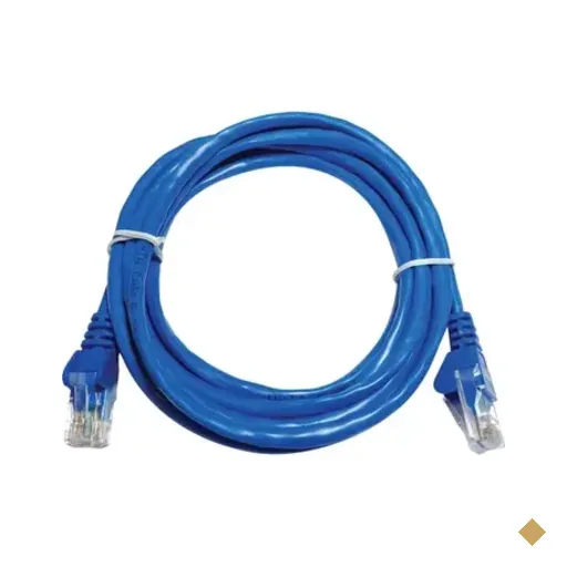 Cabo de Rede Seccon Patch Cord, CAT5E, UTP, 2.5MT, AZUL - 26AWG
