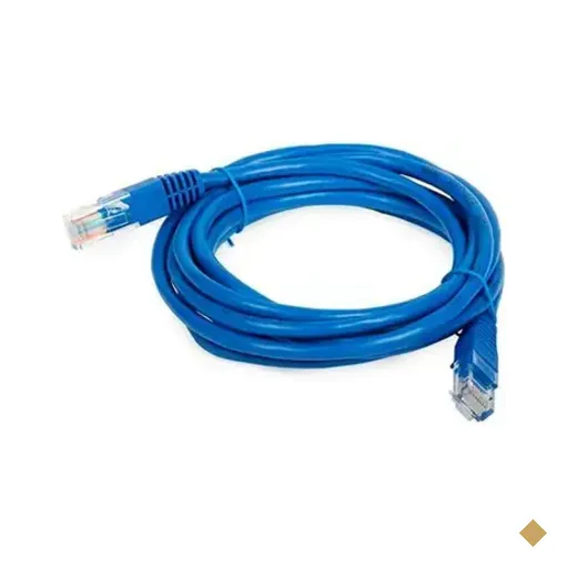 Cabo De Rede Exbom Patch Cord RJ45, CAT5E, Azul, 3M - CBX-N5C30