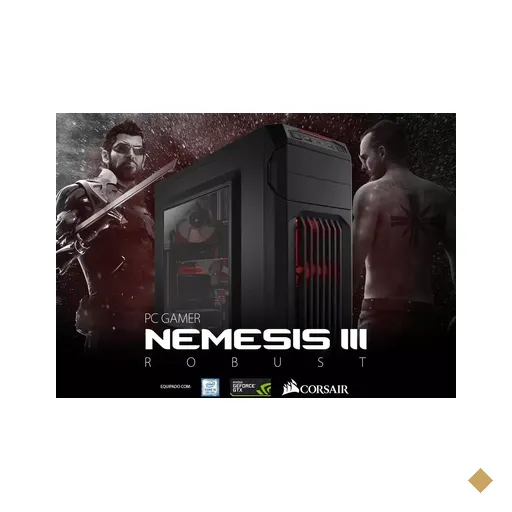 PC Gamer Nemesis III Light (Intel Core i5-8400, 8GB DDR4-2400, Intel H310, 1TB…