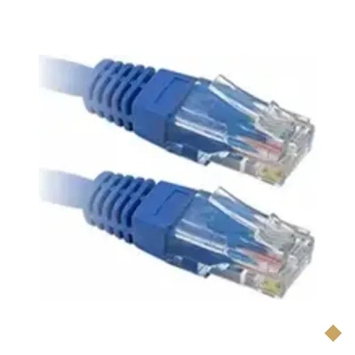 Cabo De Rede Patch Cord Cat5e Utp 1 Metro 5  018-1071 Azul.