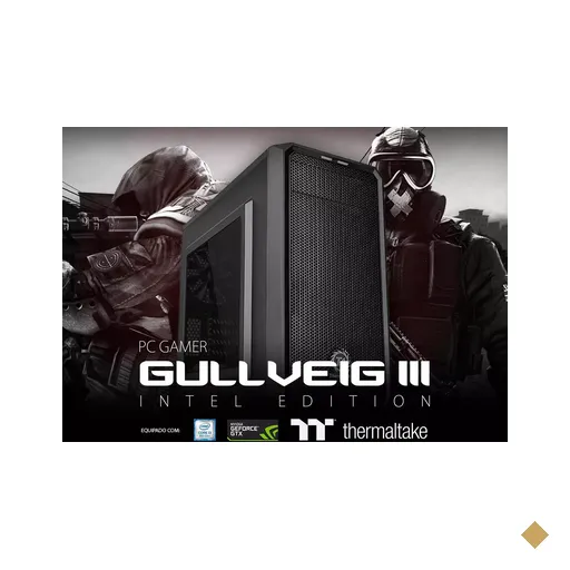 PC Gamer Gullveig Reborn Intel Edition (Intel Core i3-8100 3.6GHz, 8GB…