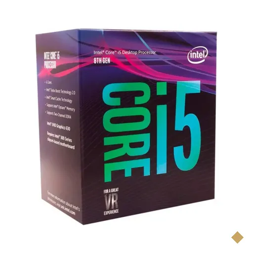 Processador Intel Core i5-8600 3.1GHz (4.3GHz Turbo, LGA 1151, 9MB Cache, Intel…