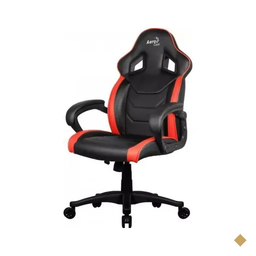 Cadeira Gamer Aerocool AC60C AIR Preta/Vermelho