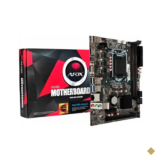Placa Mãe Afox Ih81-ma6 Chipset H81 Intel Lga 1150 Ddr3 Matx