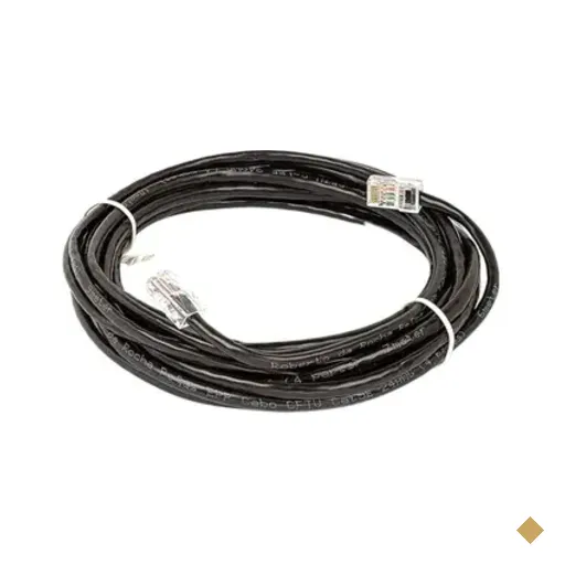 Cabo De Rede Cat5e Montado Preto - 8 Metros