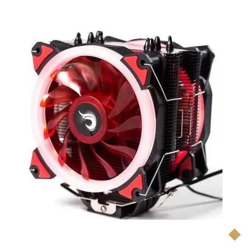 Rise Mode Galaxy G300 CPU Cooler Red LED 120mm x2